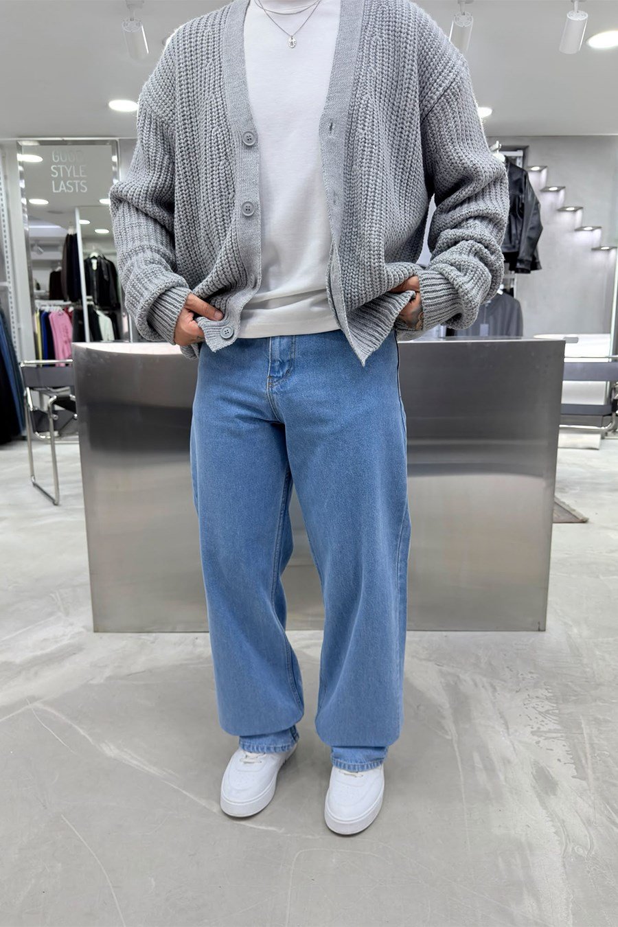 Mavi Basic Baggy Pantolon