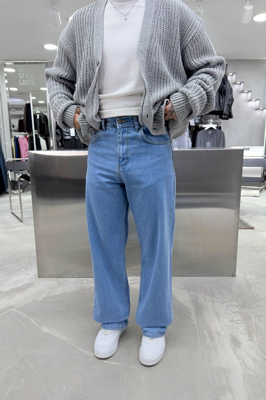 Mavi Basic Baggy Pantolon