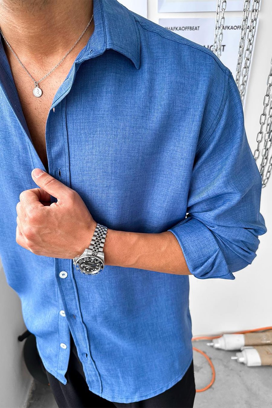 Mavi Basic Relaxed Gömlek