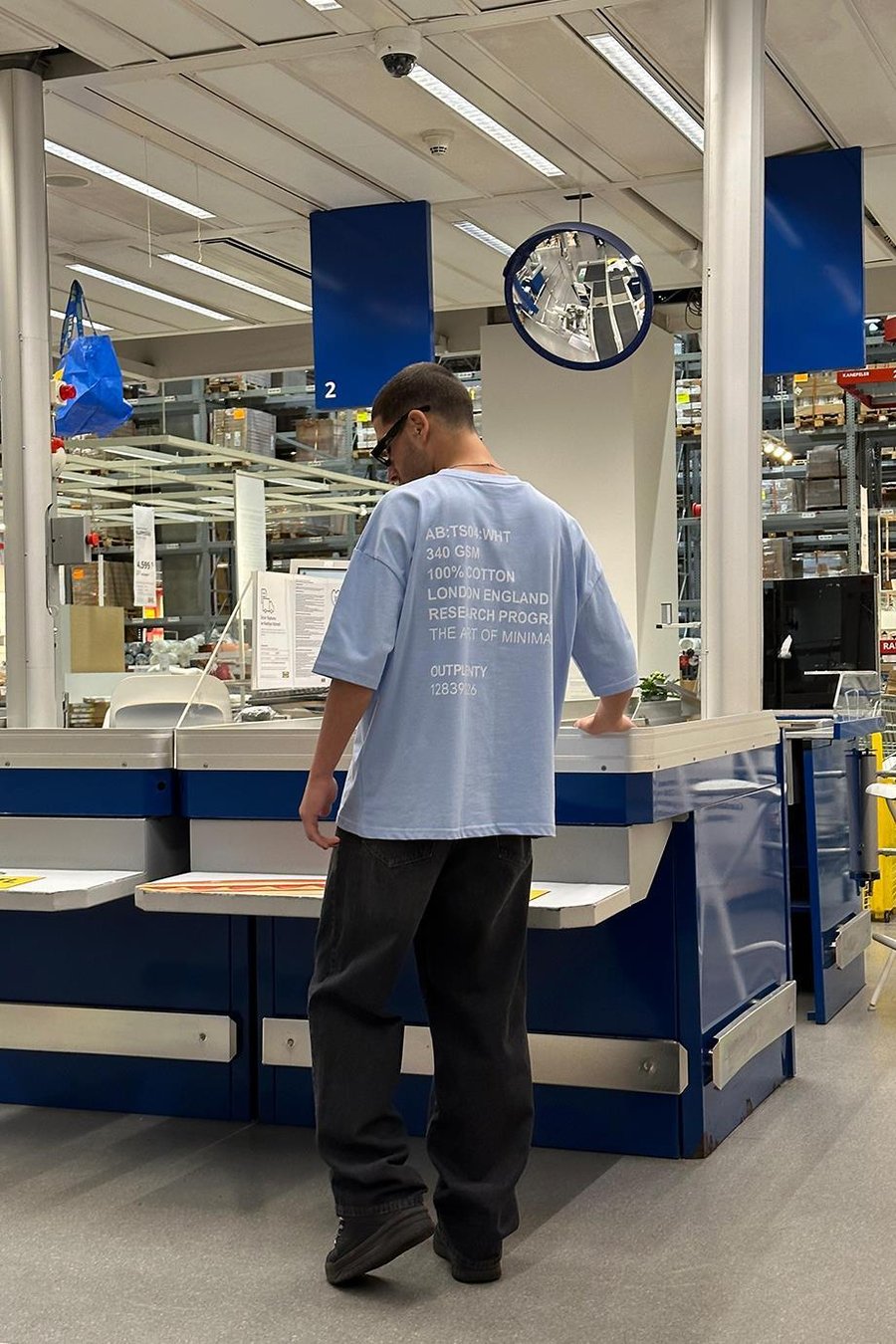 MAVİ Research OUTPLENTY PREMİUM Oversize Tişört