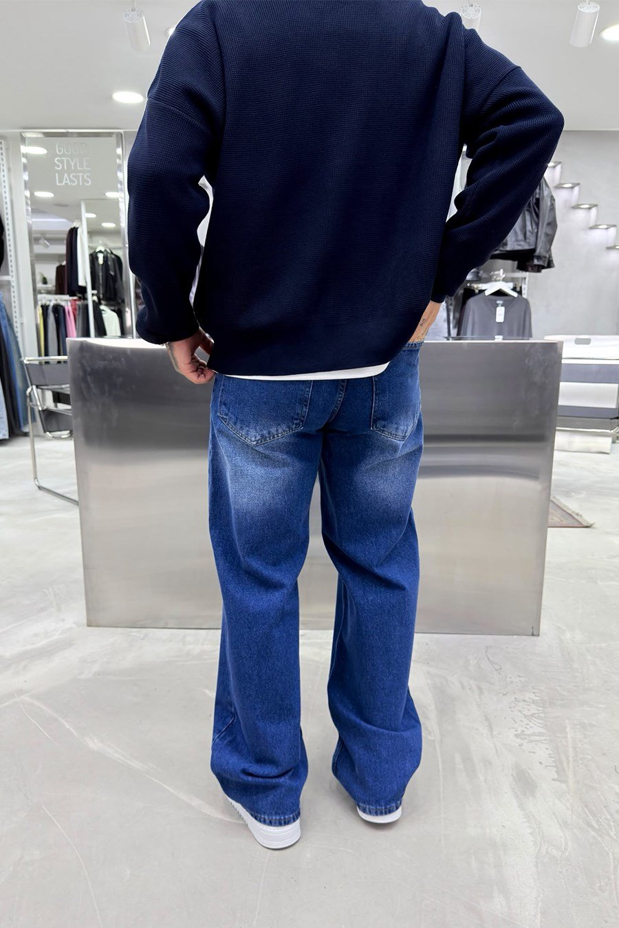 Mavi Soft Degrade Basic Baggy Pantolon