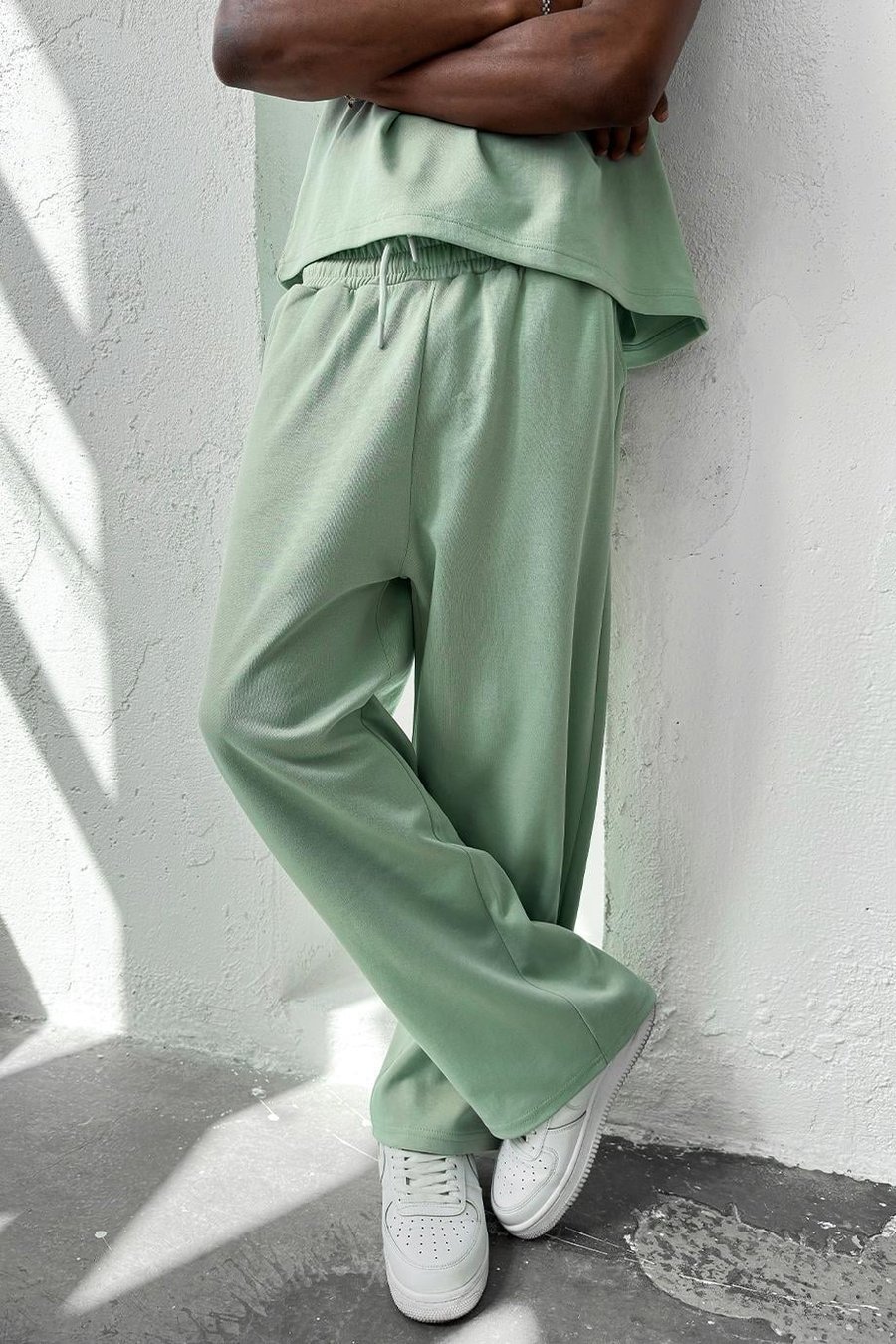 Mint Yeşili Cozy Premium Basic Baggy Eşofman