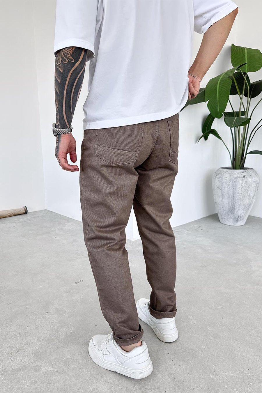 Mocha Basic Premium Regular Pantolon