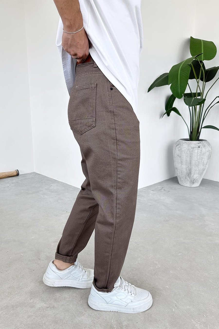 Mocha Basic Premium Regular Pantolon