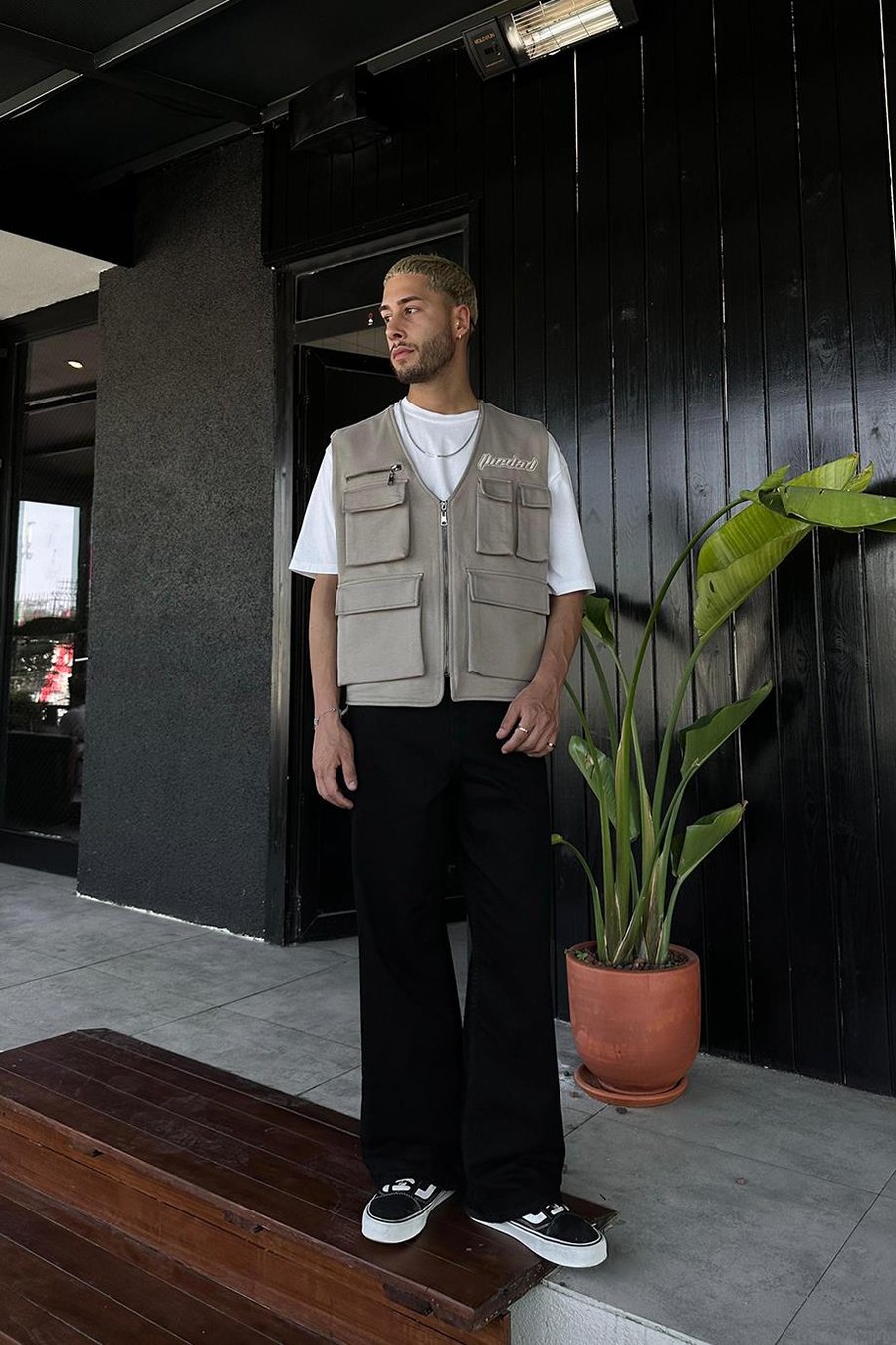 Mocha Full Cepli Teknik DAD Yelek