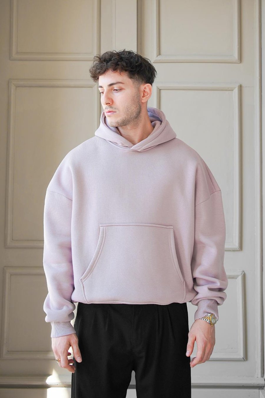 Mürdüm Cozy Basic Oversize Sweatshirt