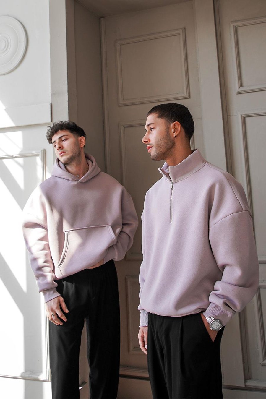 Mürdüm Cozy Basic Oversize Sweatshirt