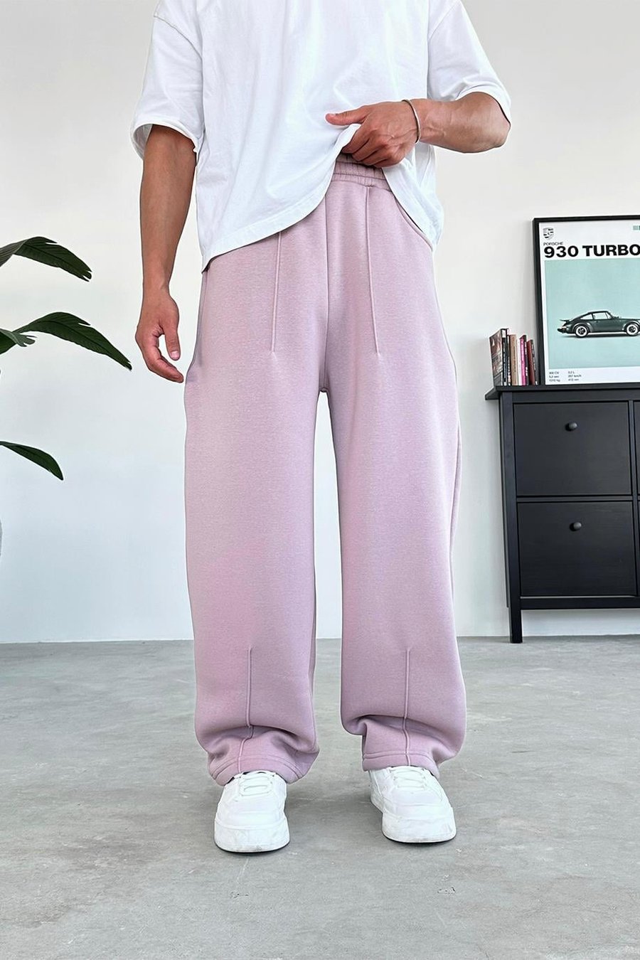 Mürdüm Cozy Basic Pileli Baggy Eşofman