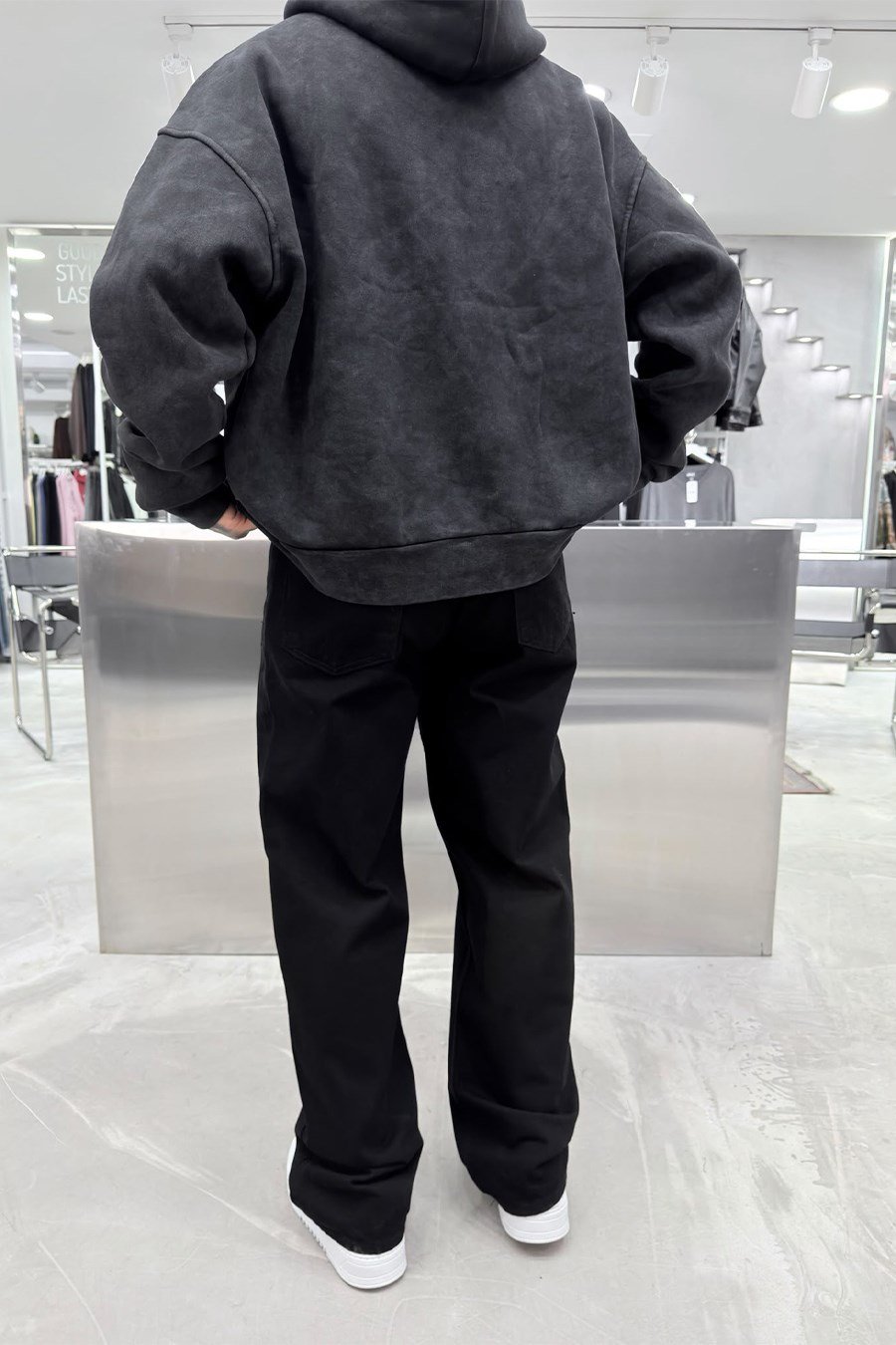 Siyah Basic Premium Baggy Pantolon