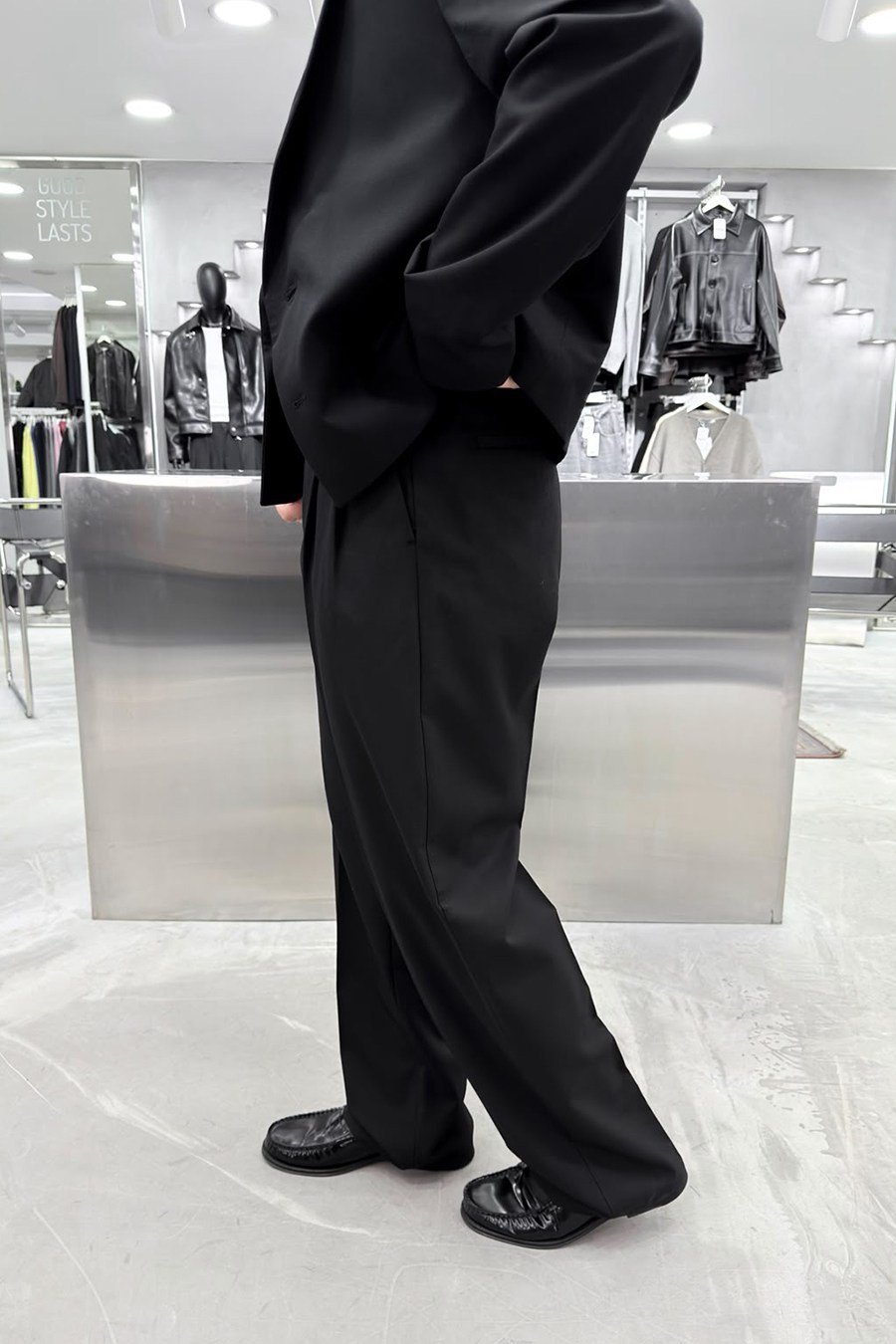 Siyah Premium Basic Boxy Fit Takım Elbise