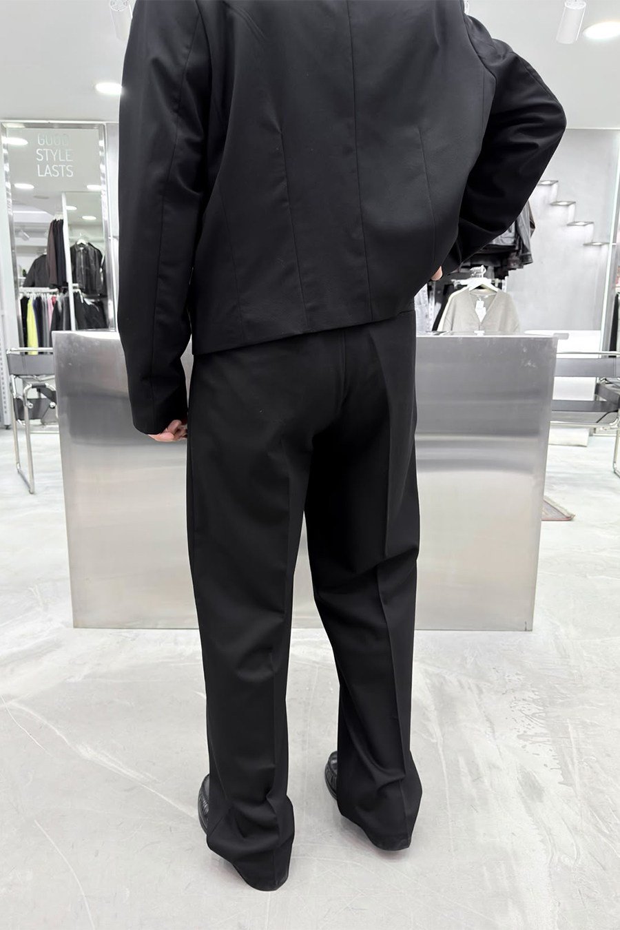 Siyah Premium Basic Boxy Fit Takım Elbise