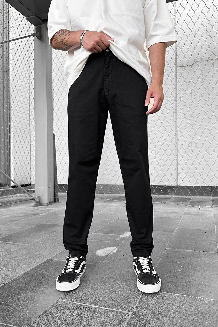 SİYAH R3 DL Regular Pantolon