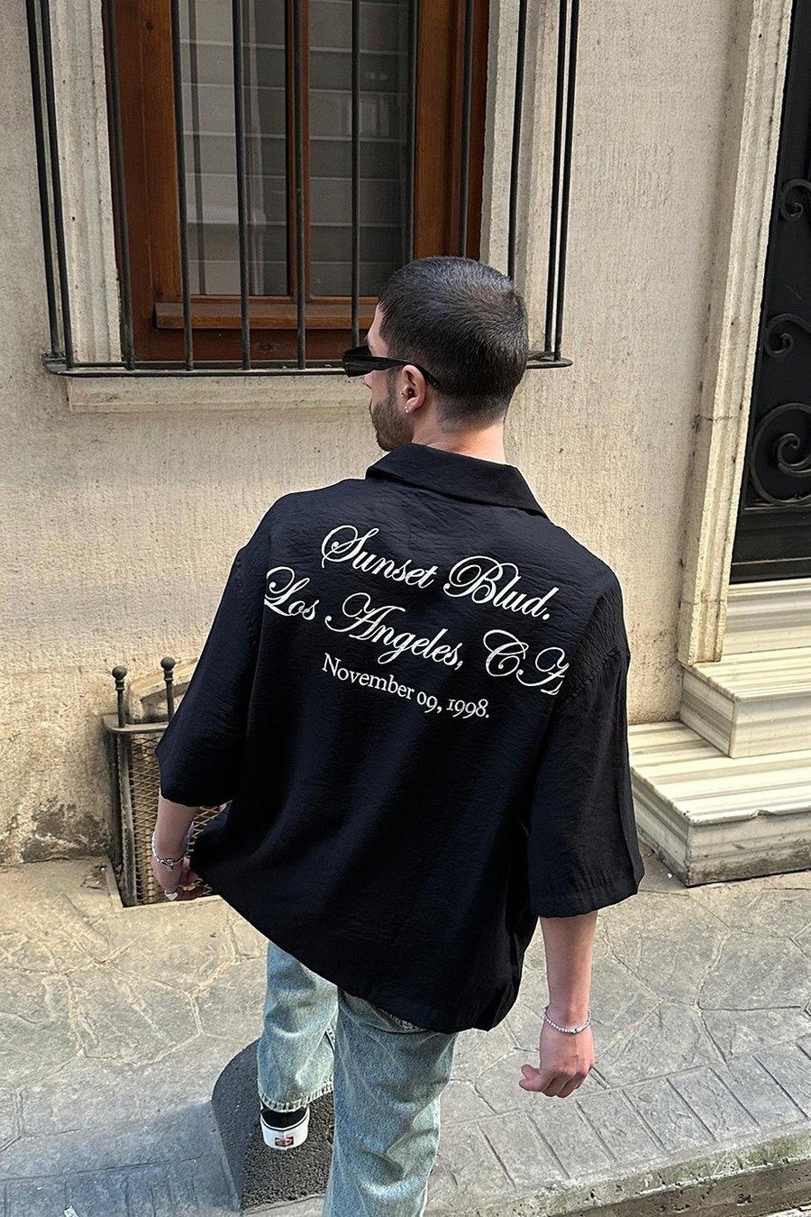 SİYAH Sunset Blud Siyah PH Oversize Gömlek