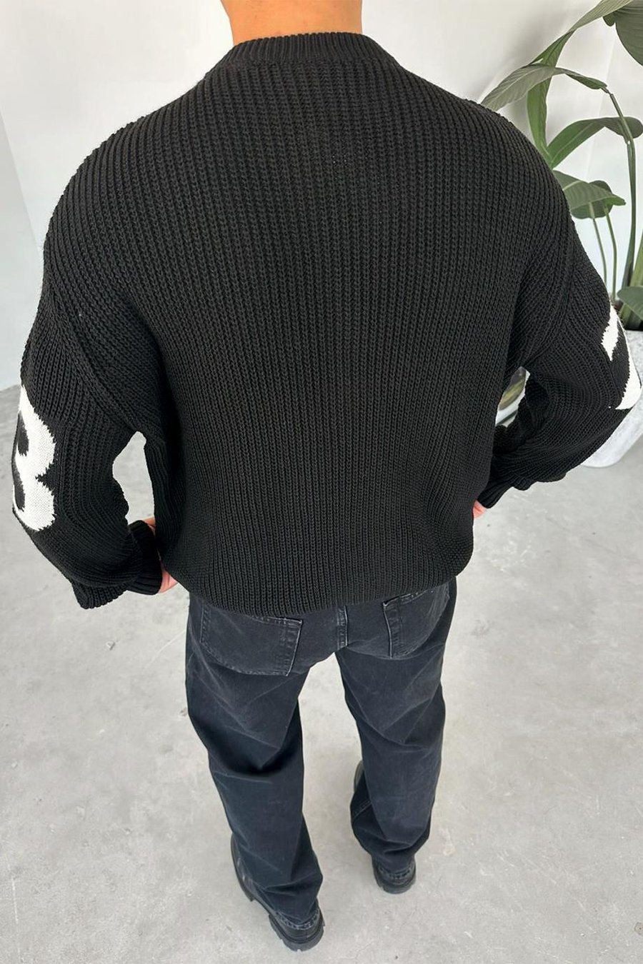 Siyah West 23 Oversize Kazak