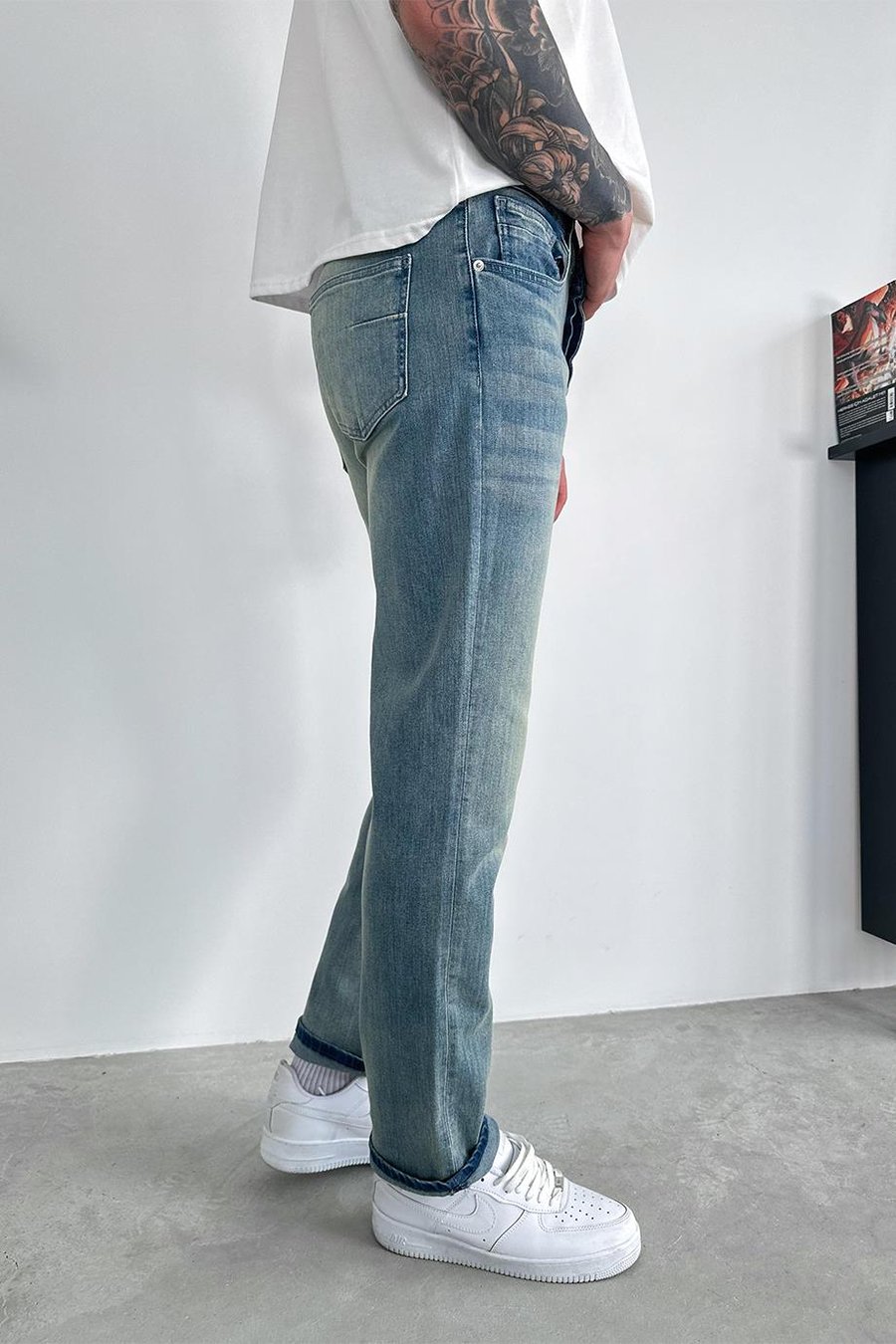 Soft Mavi Basic Premium Slim Fit Pantolon