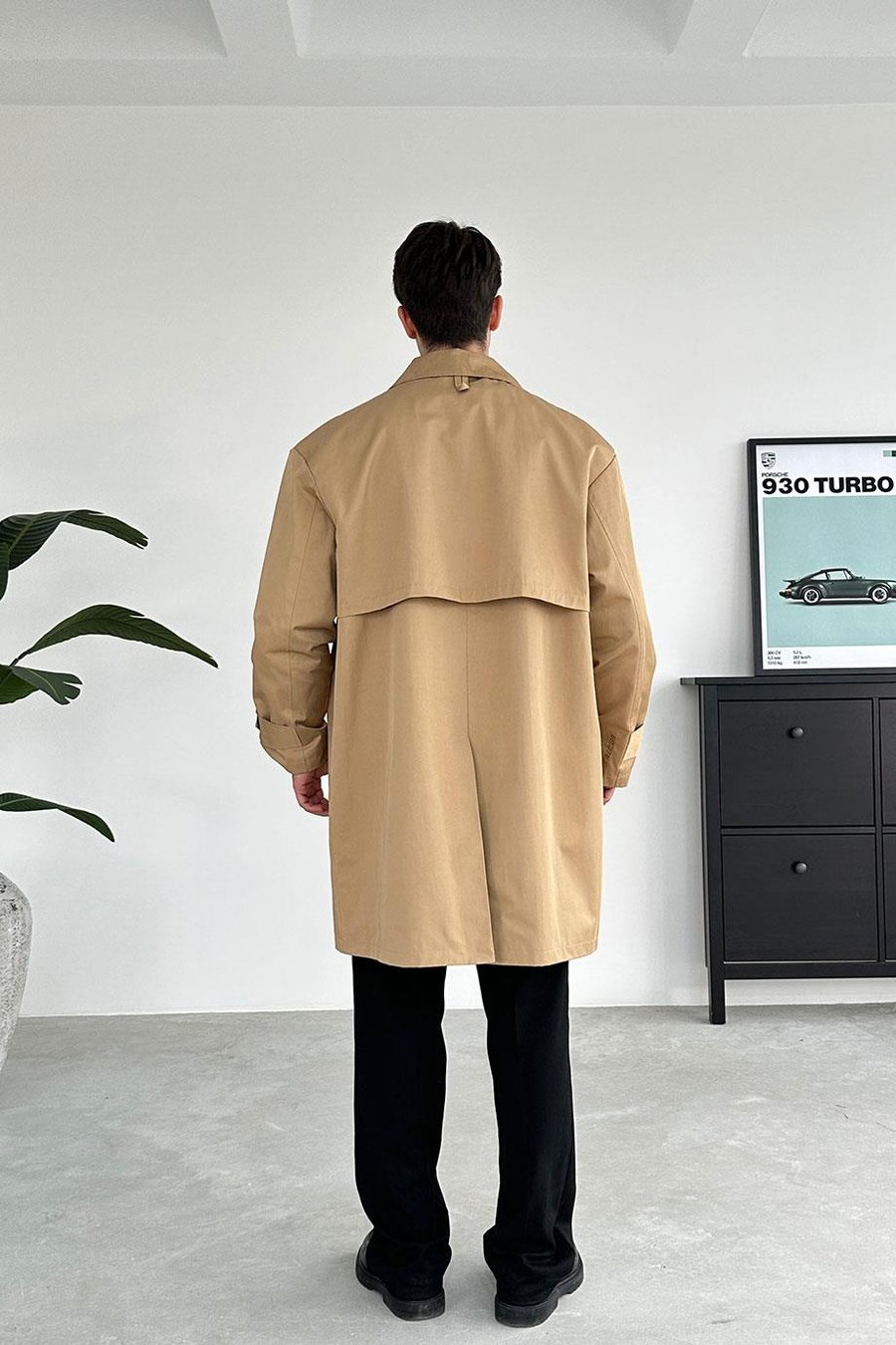 Taba Basic Oversize Trençkot