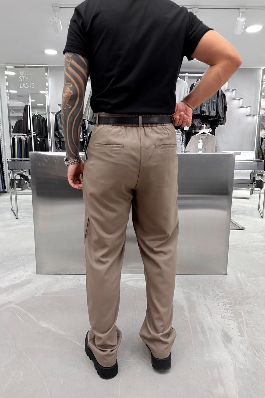 Taba Basic Premium Baggy Kumaş Pantolon