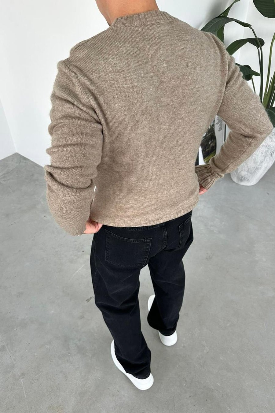 Taba Sılence Nakış Soft Relaxed Kazak