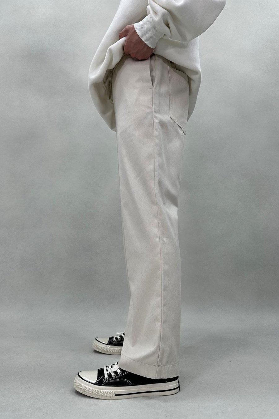TAŞ Basic Beli Lastikli GD Baggy Pantolon
