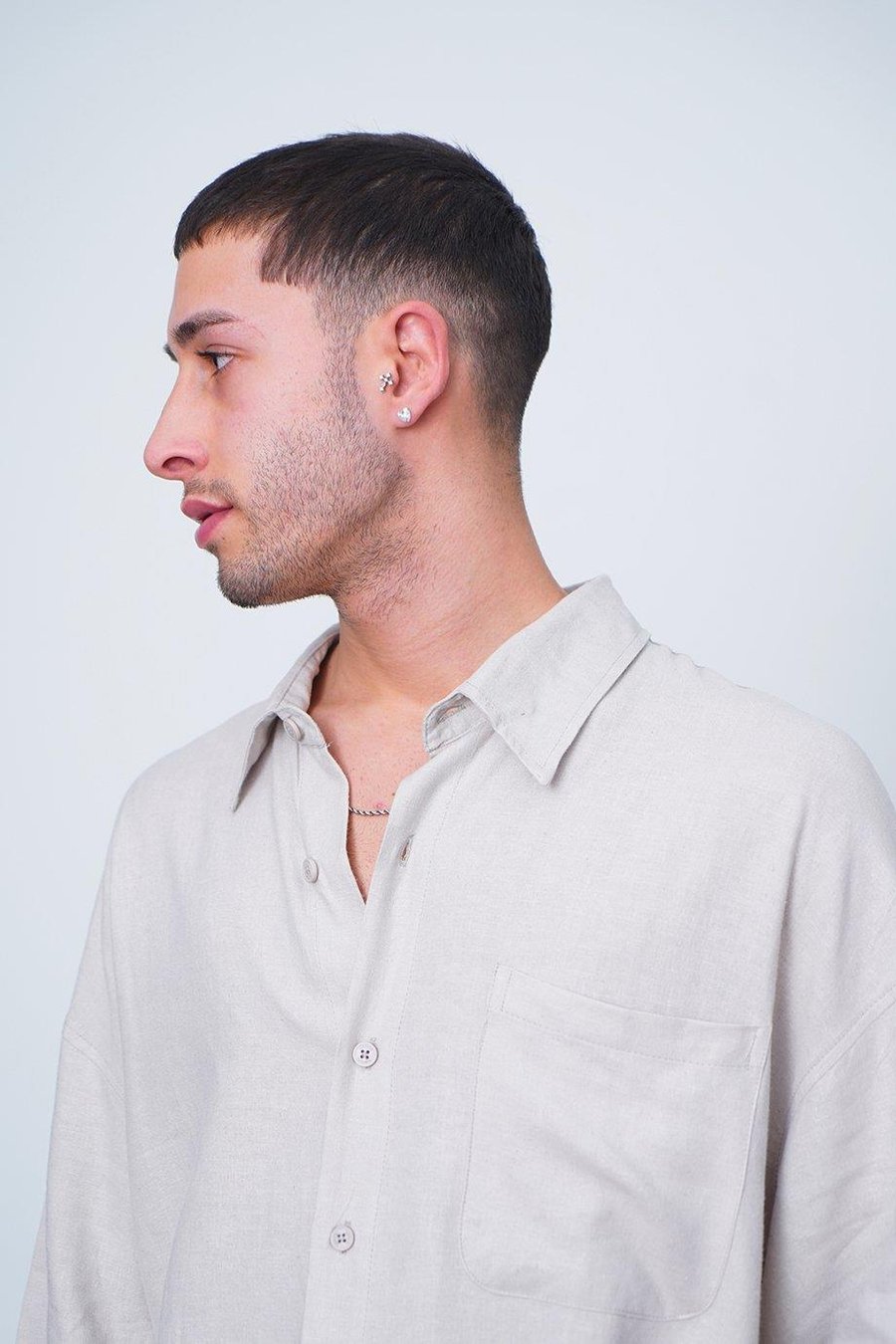 TAŞ Basic Yarım Kollu 1B CH Oversize Gömlek