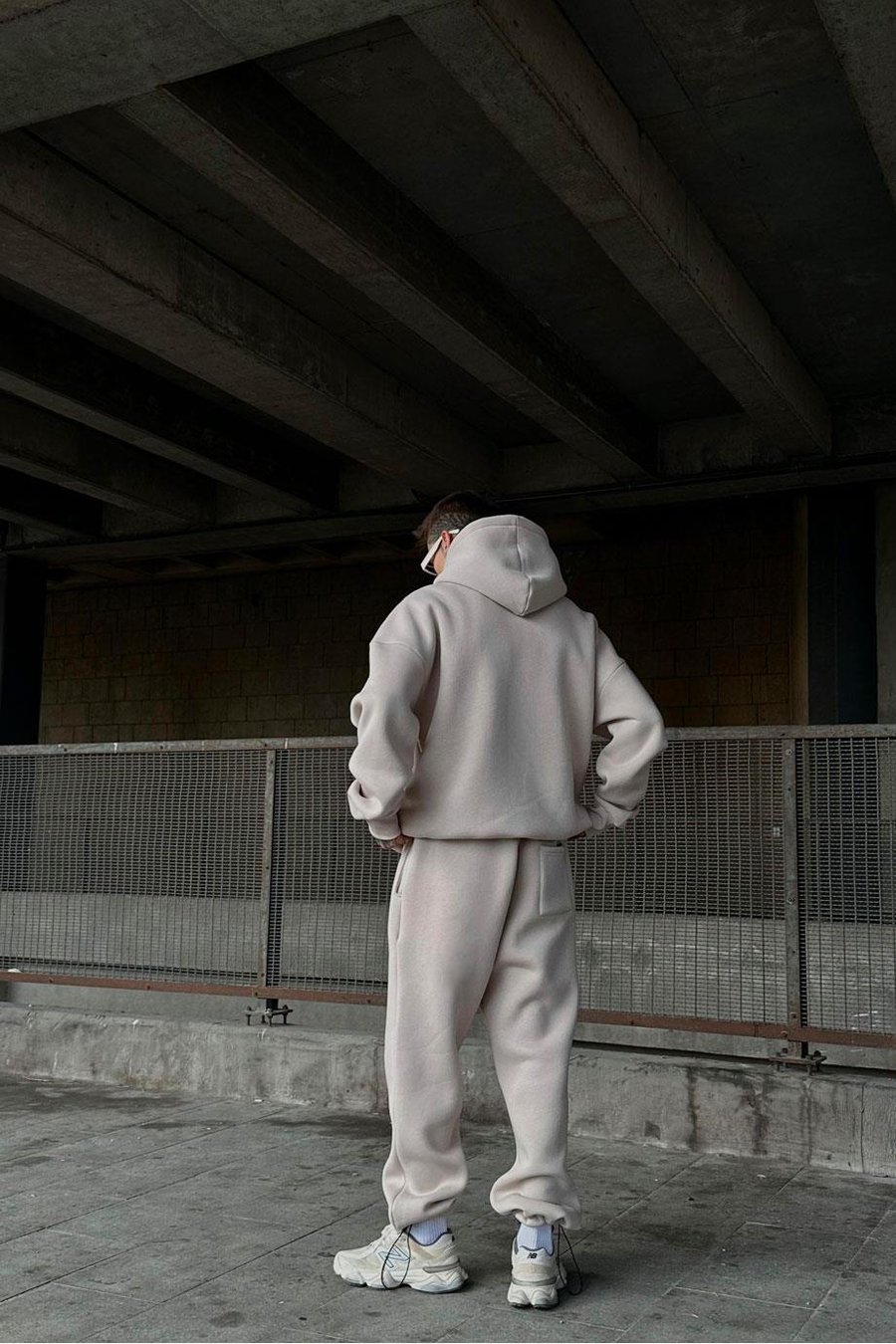 TAŞ HAFKA PREMİUM 3 İplik Şardonlu Oversize Sweatshirt