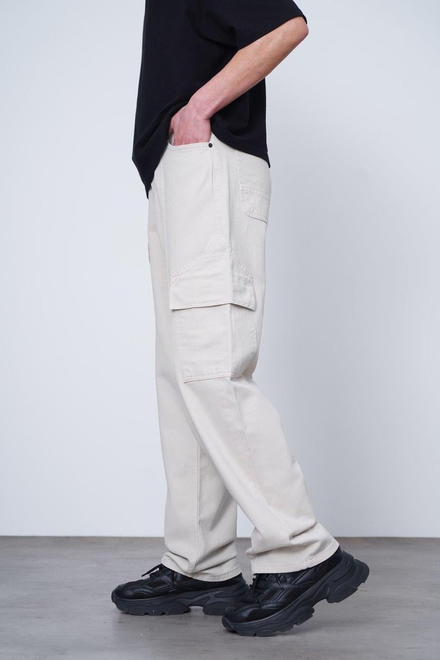 TAŞ Tasarım Kargo Cepli 01A DL Baggy Pantolon