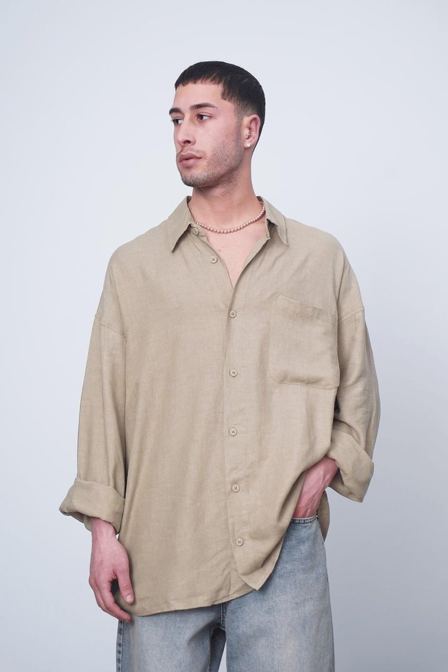 Toprak Basic Uzun Kollu 1A CH Oversize Gömlek
