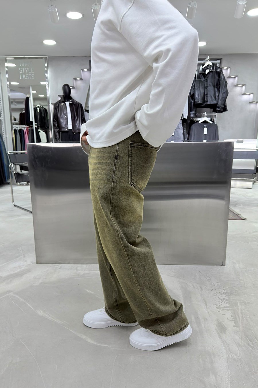 Toprak Soft Degrade Basic Baggy Pantolon