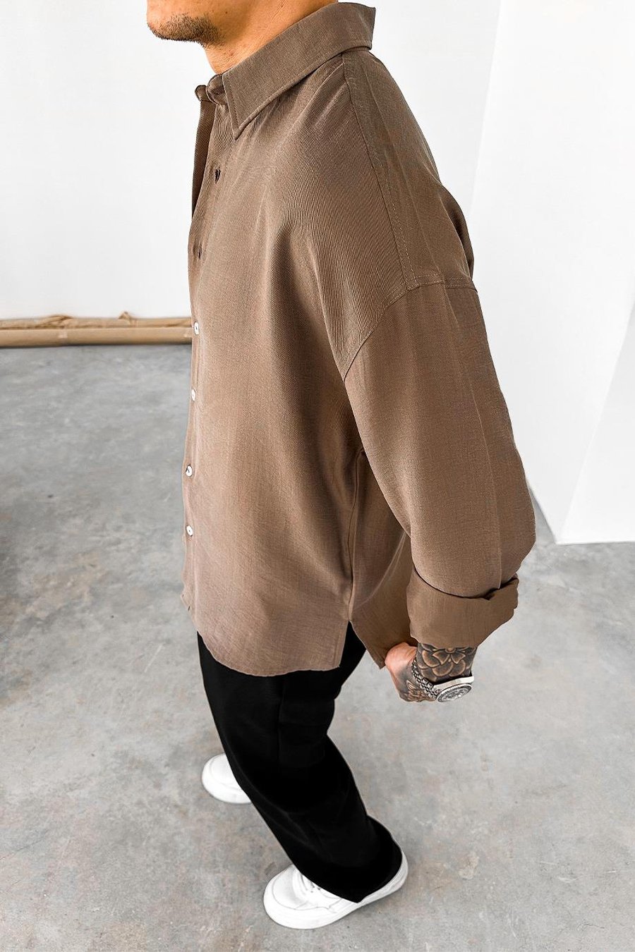 Vizon Soft Premium Oversize Gömlek