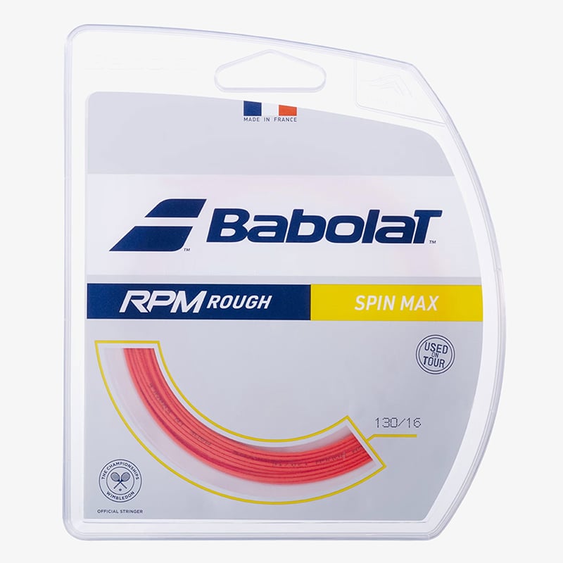 BabolatBabolat RPM Rough Kordaj 12m - 1.30mm - Fluo Kırmızı