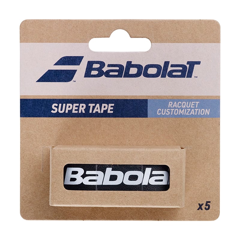 BabolatBabolat Super x 5 Tape Raket Koruma Bandı- Black
