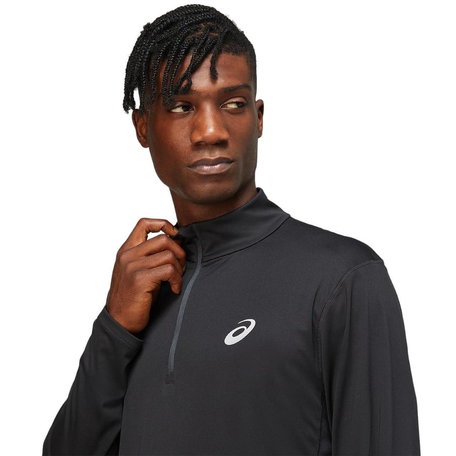 AsicsAsics Core LS 1/2 Zip Erkek Tenis Üstü