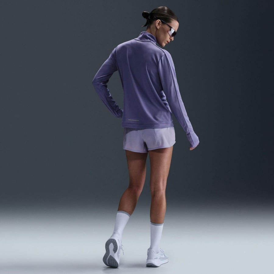 NikeNike Dri-FIT Pacer HZ Kadın Çeyrek Fermuarlı Uzun Kollu Üst