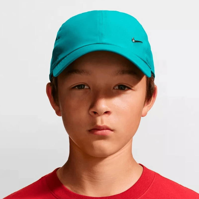 NikeNike Dri-FIT Club Swoosh Çocuk Tenis Şapkası - Yeşil