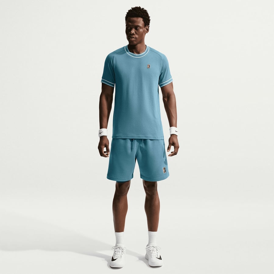 NikeNikeCourt Heritage Logo Erkek Tenis Tişörtü