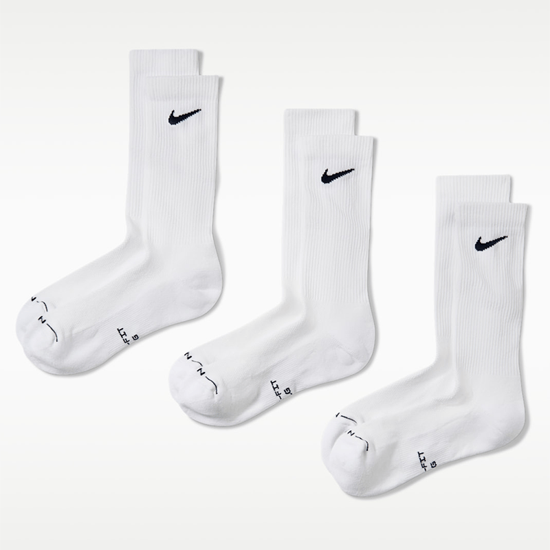 NikeNike Everyday Elevated Dri-FIT Crew Çorap 3'lü Set
