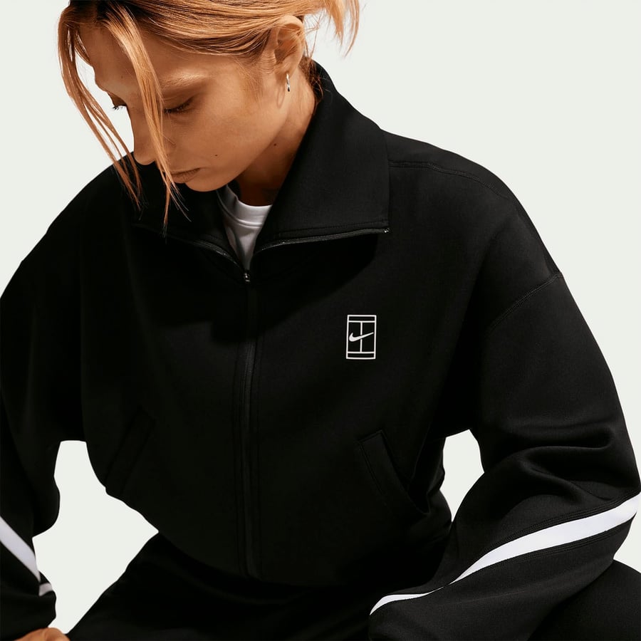 NikeNikeCourt Advantage Dri-FIT Tam Fermuarlı Kadın Tenis Ceketi