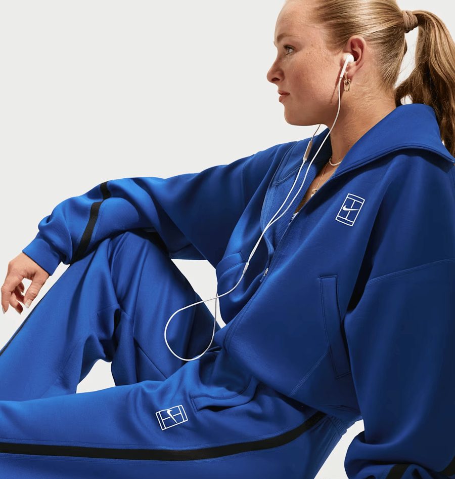 NikeNikeCourt Advantage Dri-FIT Tam Fermuarlı Kadın Tenis Ceketi