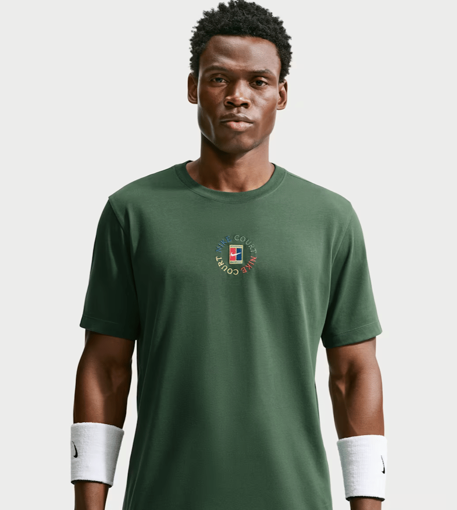 NikeNikeCourt Dri-FIT Pamuklu Erkek Tenis Tişörtü