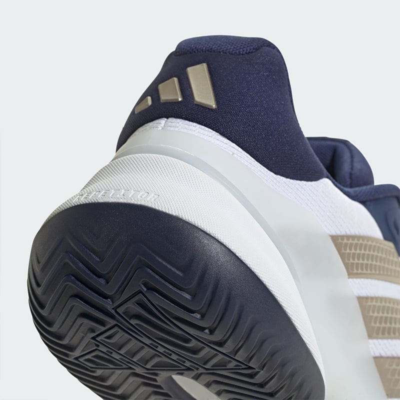 adidasadidas Barricade 14 Erkek Tenis Ayakkabısı - Beyaz/Koyu Mavi