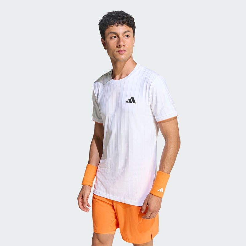 adidasadidas Tennis Climacool Freelift Pro Erkek Tişört - Beyaz