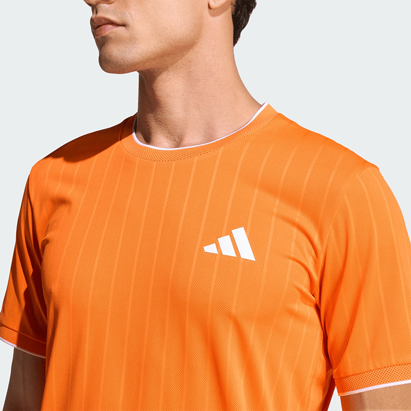 adidasadidas Tennis Climacool+ Freelift Pro Erkek Tişört - Turuncu