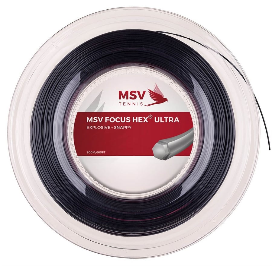 MSVMSV Focus HEX Ultra 1.25 200m Rulo Kordaj (Siyah)