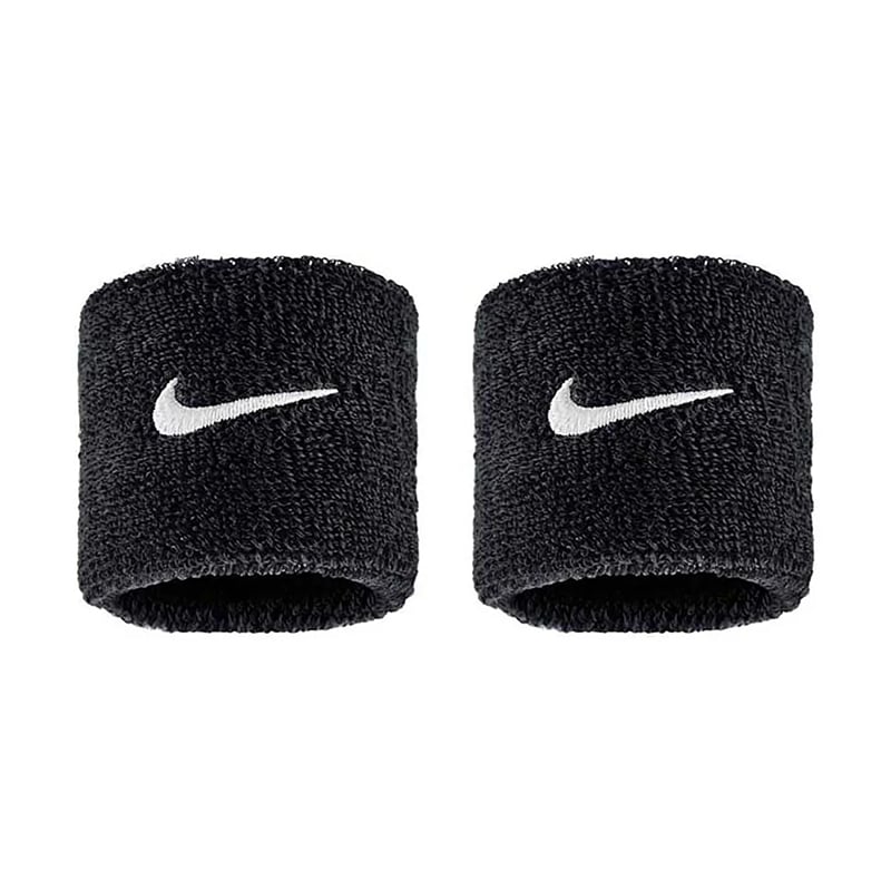 NikeNike Swoosh Classic 2'li Havlu Bileklik - Siyah