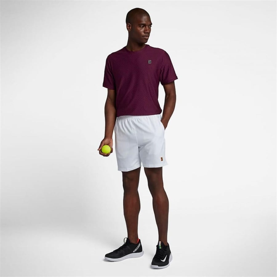 NikeNike Court Chekered Erkek Tenis Tişörtü
