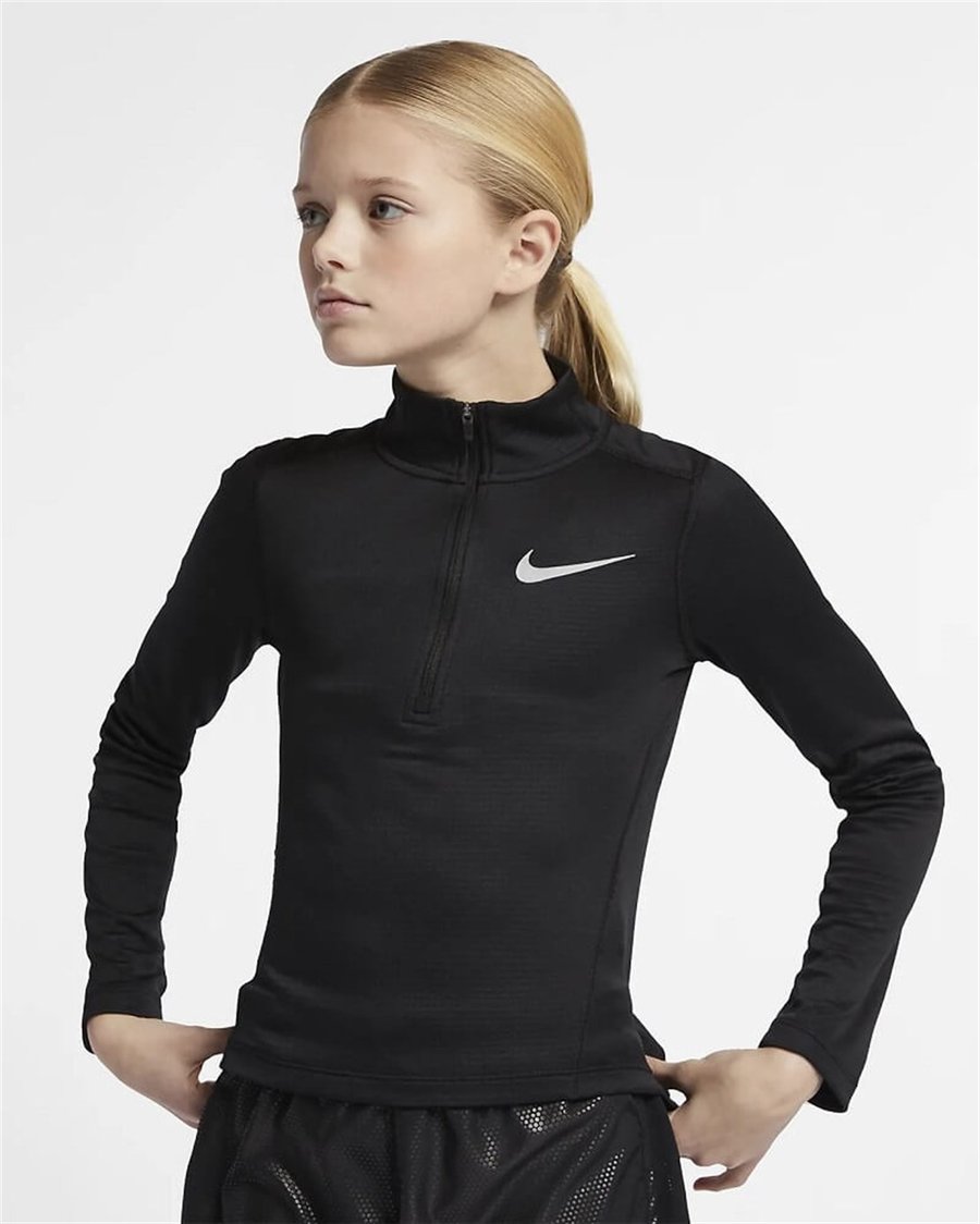 Nike Nike Yarım Fermuarlı Kız Çocuk Sweatshirt