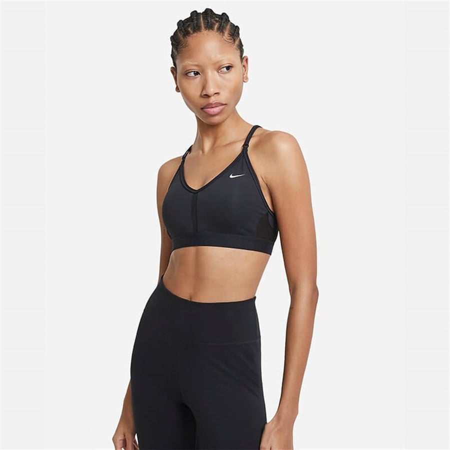 NikeNike Dri-FIT Indy Hafif Destekli Dolgulu V Yaka Kadın Spor Sütyeni