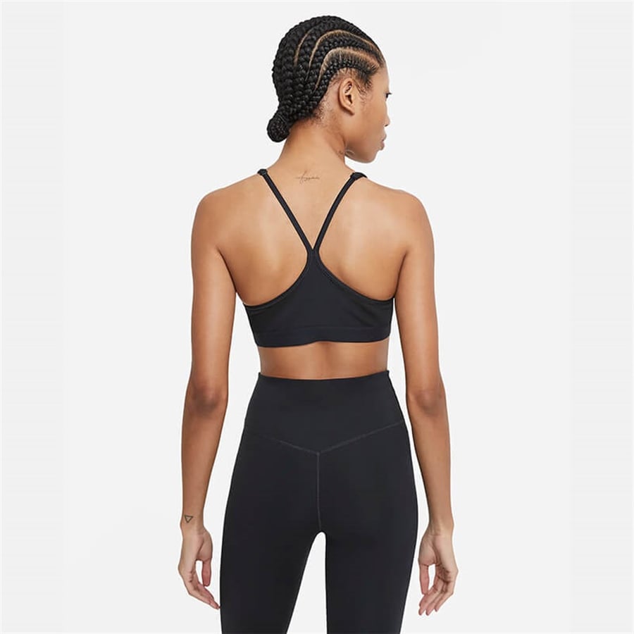 NikeNike Dri-FIT Indy Hafif Destekli Dolgulu V Yaka Kadın Spor Sütyeni