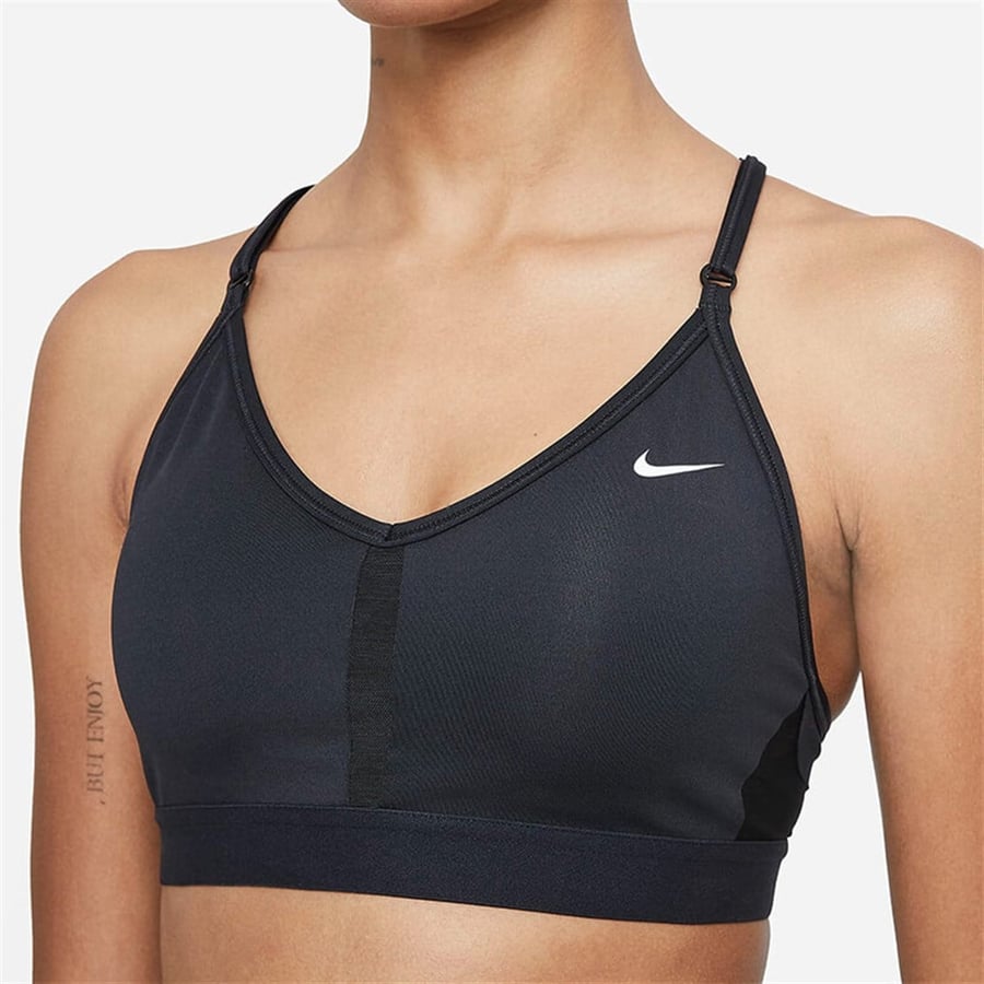 NikeNike Dri-FIT Indy Hafif Destekli Dolgulu V Yaka Kadın Spor Sütyeni