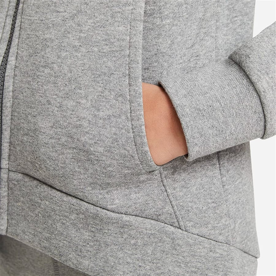NikeNike Sportswear Club Fleece Tam Boy Fermuarlı Kız Çocuk Kapüşonlu Üst